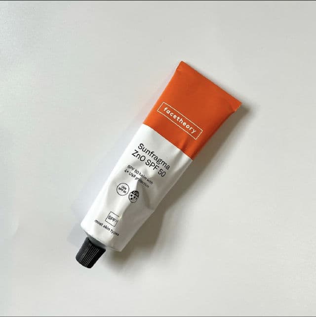 facetheory Sunfragma ZnO SPF50 Broad-Spectrum Sunscreen review photo by skinofus