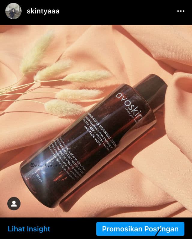 Avoskin Miraculous Refining Toner review photo by skintyaaa