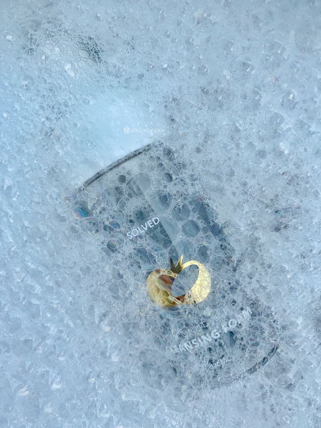 Solved Skincare Coconut Water Cleansing Foam review photo by skintyaaa