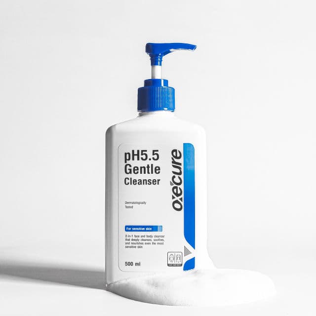 Oxecure pH 5.5 Gentle Cleanser review photo by skinvenue