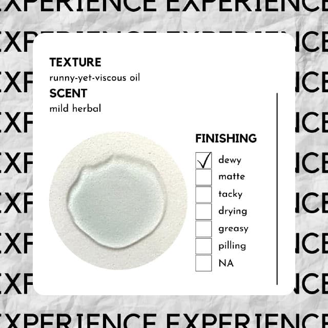 joi Blue Tansy Clarifying Face Oil review photo by skinwithbes