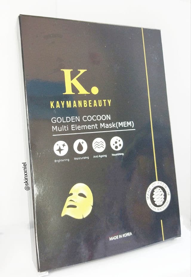 Kayman Beauty Golden Cocoon Multi Element Mask review photo by skinxxniel