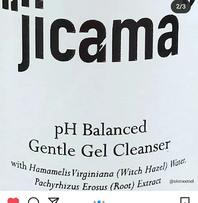 The Pastels Shop "JICAMA" pH Balanced Gentle Gel Cleanser review photo by skinxxniel