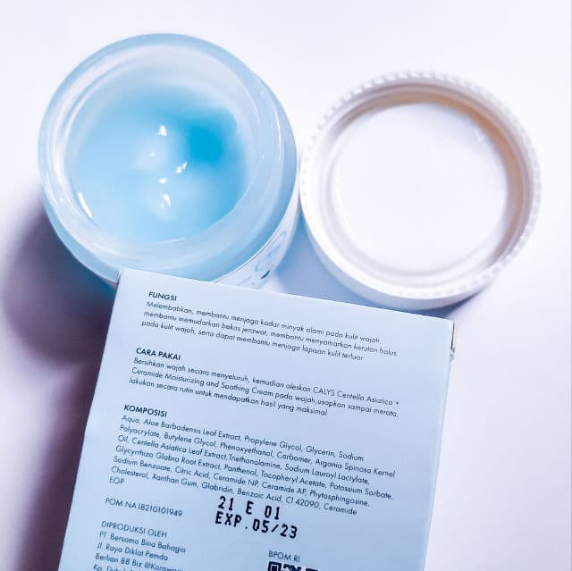 Calys Centella Asiatica + Ceramide Moisturizing & Soothing Cream review photo by bvtterfiyy