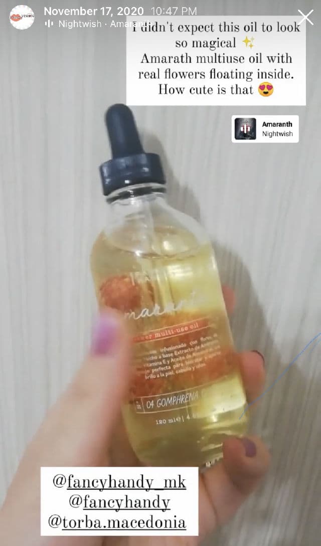 Fancy Handy Multi-Use Oil Amaranth review photo by smoxeyvision