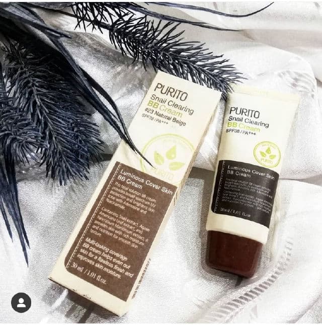 PURITO [Discontinued] Snail Clearing BB Cream SPF38 PA+++ #23 Natural Beige review photo by smoxeyvision