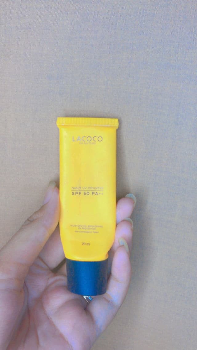 Lacoco en nature Daily UV Counter SPF50 PA++ review photo by snflwrshn