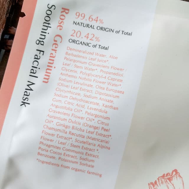 Inna Organic Rose Geranium Skin Soothing Facial Mask review photo by snugglebunnies