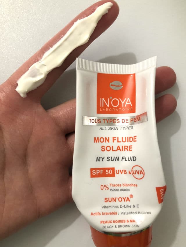In'Oya Mon Fluide Solaire SPF 50 review photo by guavanpapaya