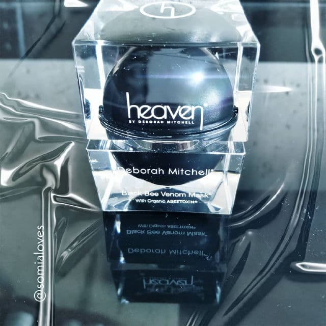 Heaven by Deborah Mitchell Black Bee Venom Mask review photo by somialoves