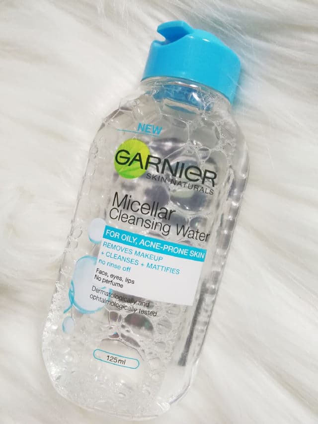 Garnier Micellar Cleansing Water For Oily Acne-Prone Skin review photo by normanrockwell