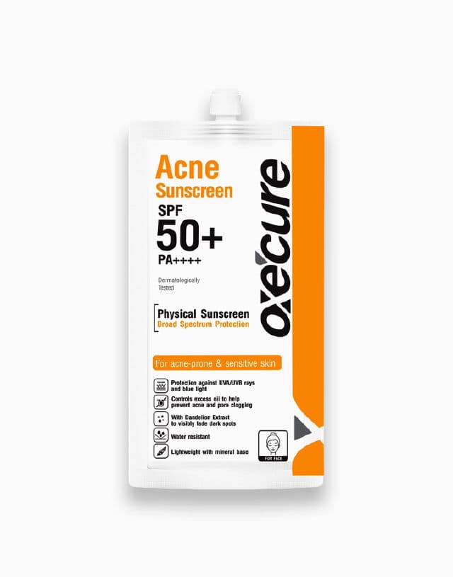 Oxecure Acne Sunscreen SPF50+ PA++++ review photo by normanrockwell