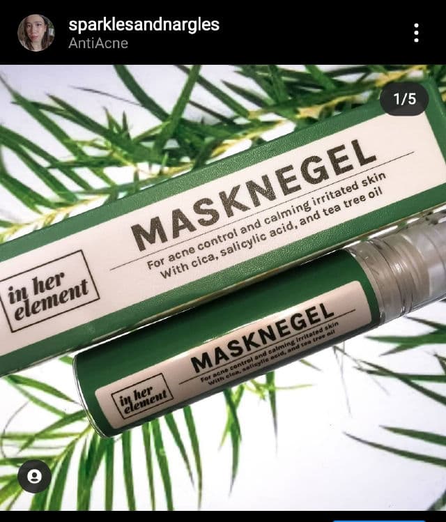 In Her Element Masknegel review photo by sparklesandnargles