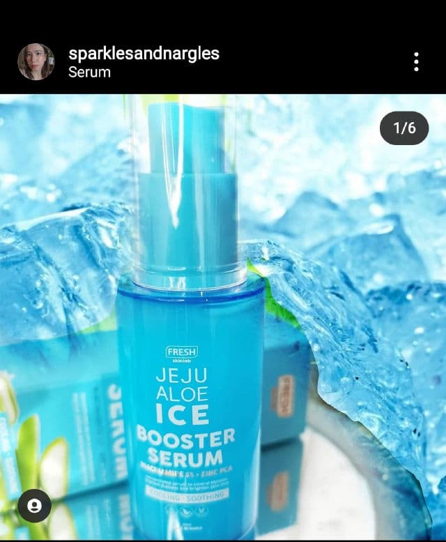 Fresh Skinlab Jeju Aloe Ice Booster Serum review photo by sparklesandnargles