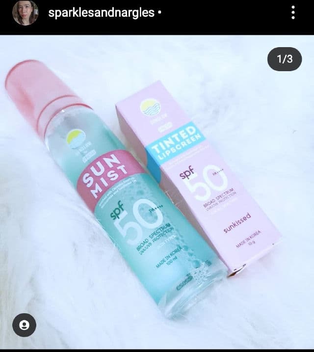 Fresh Skinlab Sunglow By Fresh Sun Mist  review photo by sparklesandnargles