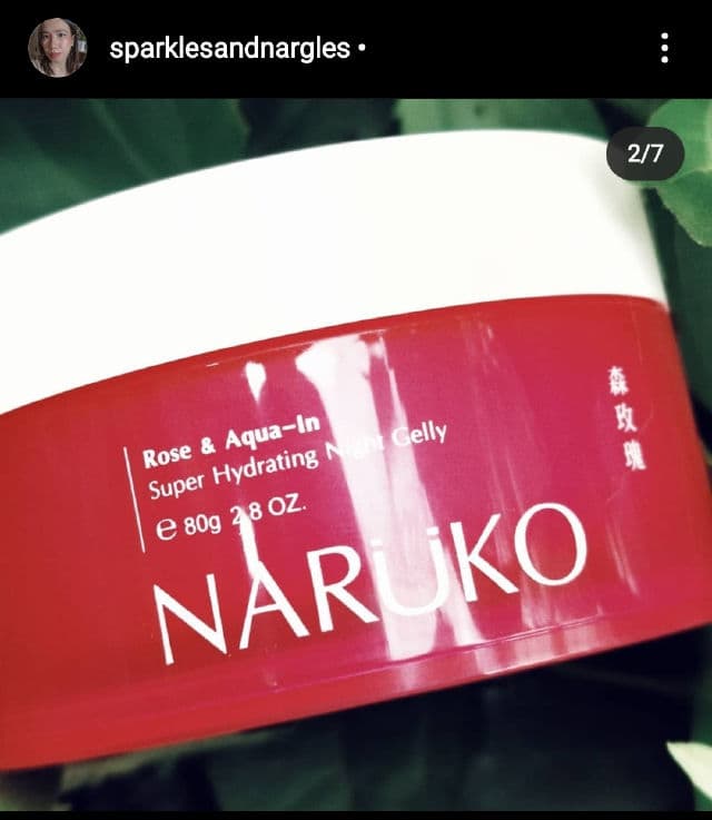 Naruko Rose & Aqua In Super Hydrating Night Gelly review photo by sparklesandnargles