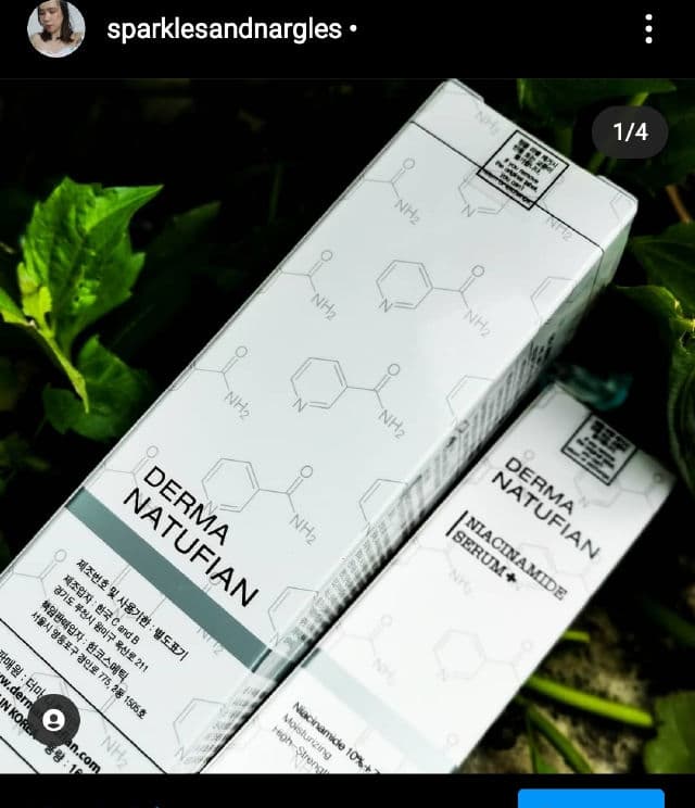 Derma Natufian Niacinamide Serum review photo by sparklesandnargles