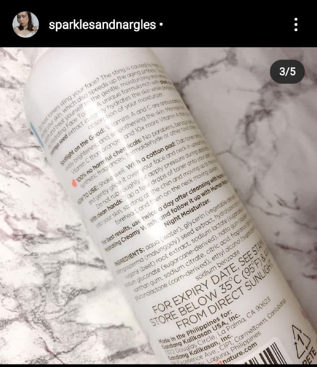 Human Heart Nature Hydrating Face Toner review photo by sparklesandnargles