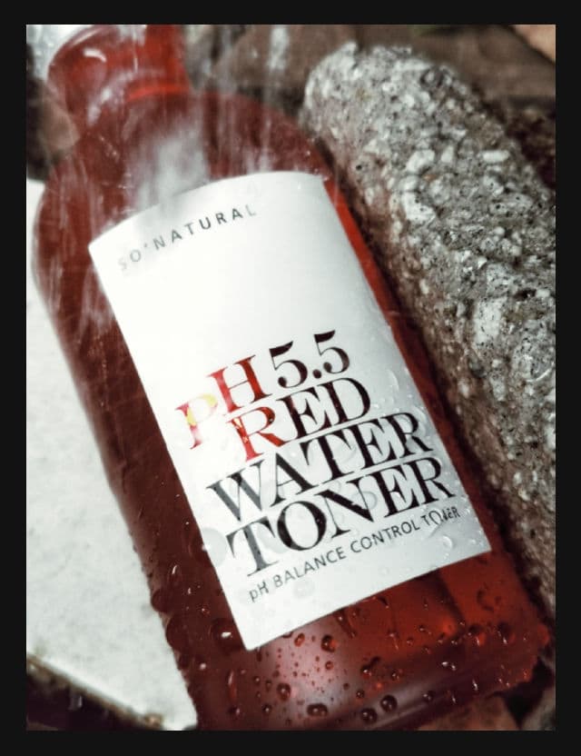 So Natural pH 5.5 Red Water Toner review photo by sparklesandnargles