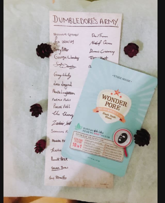 ETUDE Wonder Pore Black Mask Sheet review photo by sparklesandnargles