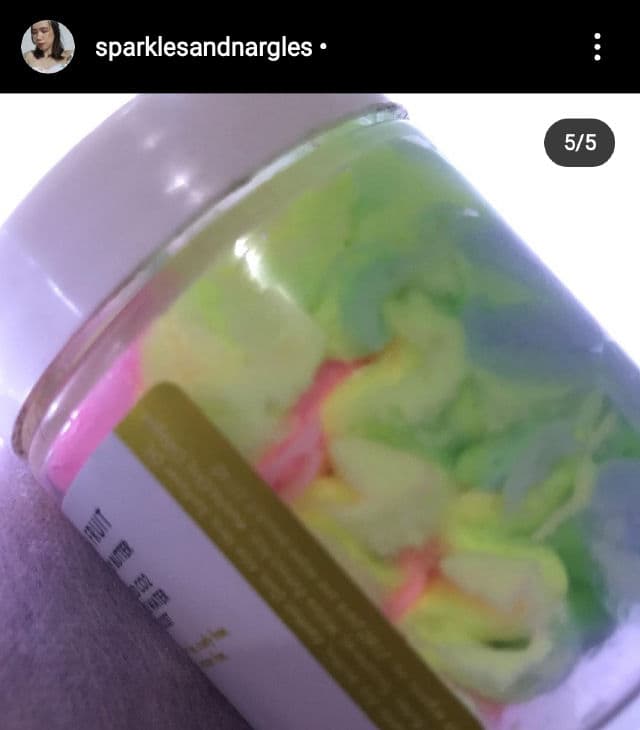 Truly Unicorn Fruit Body Butter review photo by sparklesandnargles