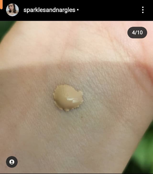 BLK Cosmetics Skintint Sun Shield SPF 30 - Vanilla review photo by sparklesandnargles