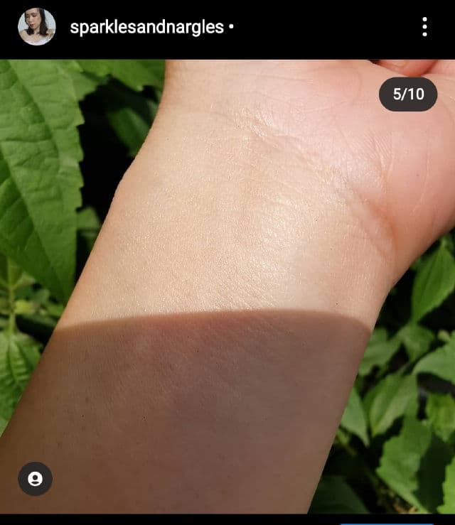 BLK Cosmetics Skintint Sun Shield SPF 30 - Vanilla review photo by sparklesandnargles