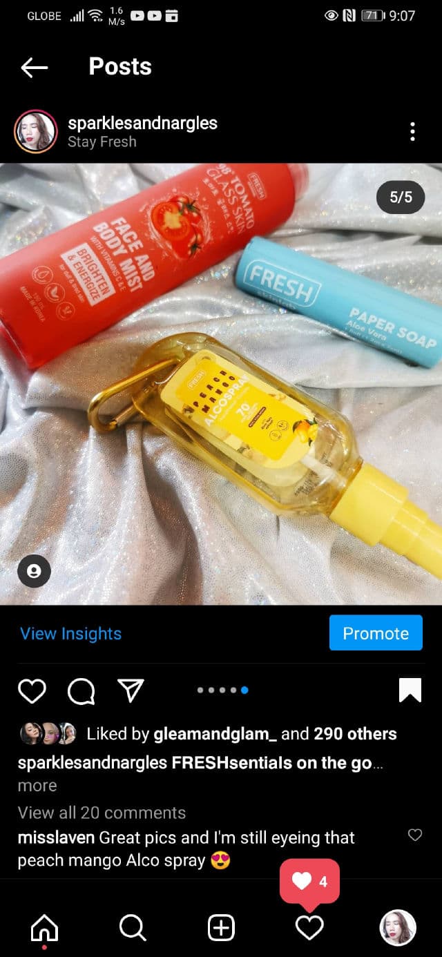 Fresh Skinlab Aloe Vera Travel Paper Soap  review photo by sparklesandnargles