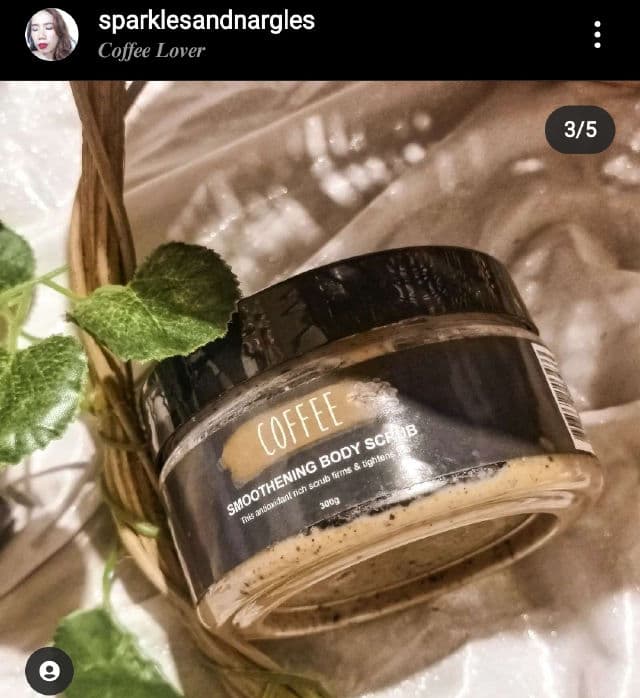 Zenutrients Coffee Smoothening Body Scrub  review photo by sparklesandnargles