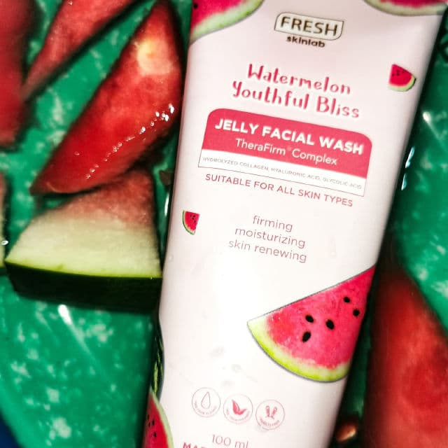 Fresh Skinlab Watermelon Youthful Bliss Jelly Facial Wash review photo by sparklesandnargles