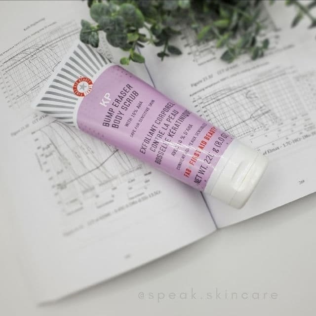 First Aid Beauty KP Bump Eraser Body Scrub review photo by speakskincare