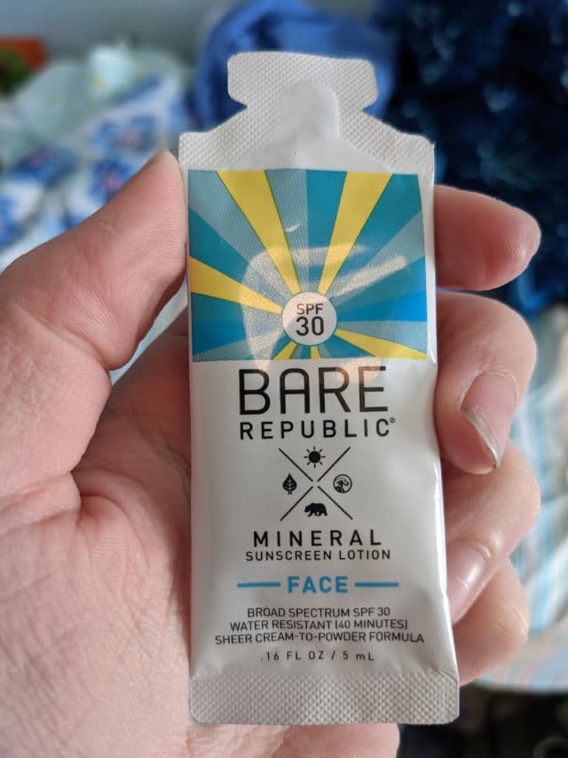 Bare Republic Mineral Face Sunscreen Lotion SPF 30 review photo by Renterese