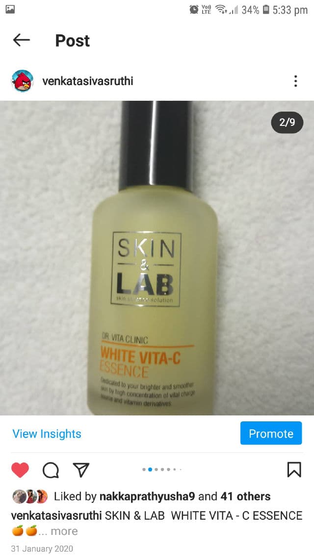 SKIN&LAB [Discontinued] Dr. Vita Clinic White Vita-C Essence review photo by sruthi