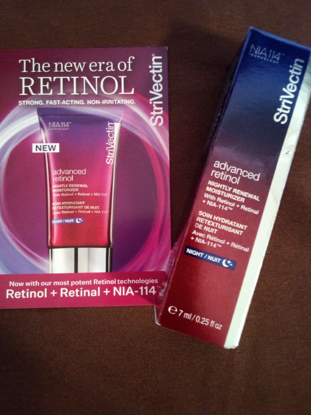 StriVectin Advanced Retinol Nightly Renewal Moisturizer review photo by staceymeows