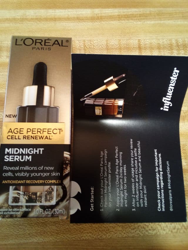 L'Oreal Paris Age Perfect Cell Renewal Midnight Serum review photo by staceymeows