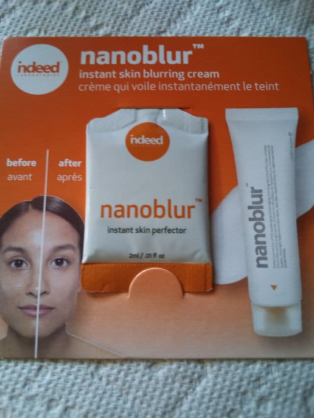Indeed Laboratories Nanoblur™ - Instant Skin-Blurring Cream review photo by staceymeows