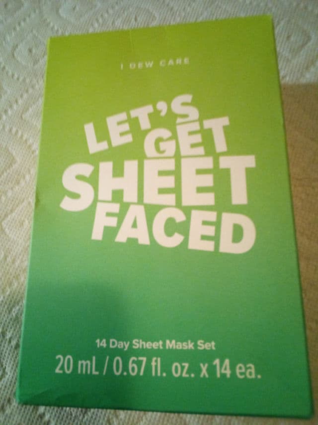 I Dew Care Let's Get Sheetfaced - Unwind review photo by staceymeows