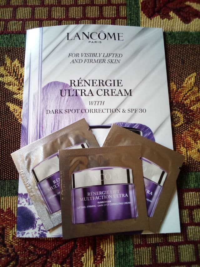 Lancome Rénergie Lift Multi-Action Ultra Face Cream with SPF 30 review photo by staceymeows