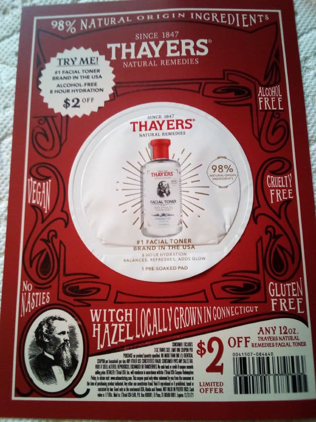 Thayers Alcohol-Free Unscented Witch Hazel Toner review photo by staceymeows