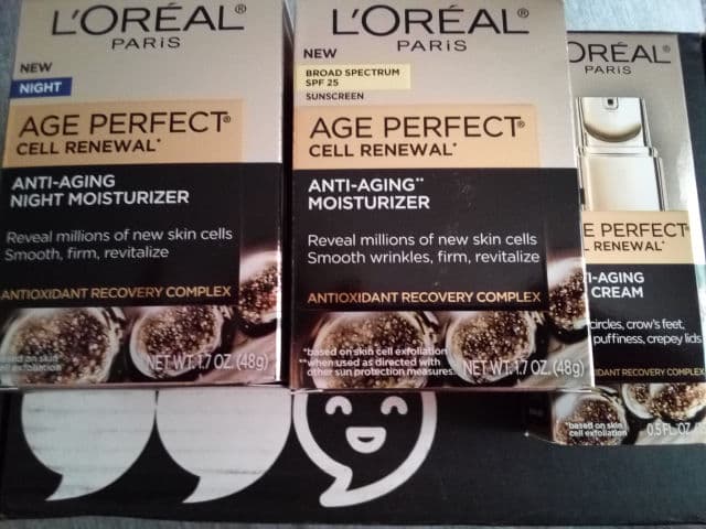 L'Oreal Paris Age Perfect Cell Renewal Anti-Aging Night Moisturizer review photo by staceymeows