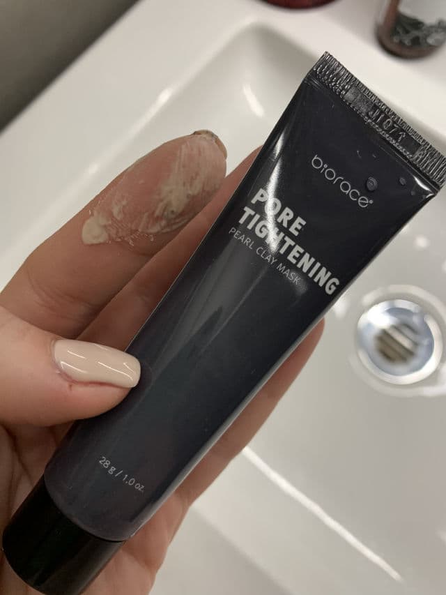 Biorace Pore-Tightening Pearl Clay Mask review photo by strizjulia