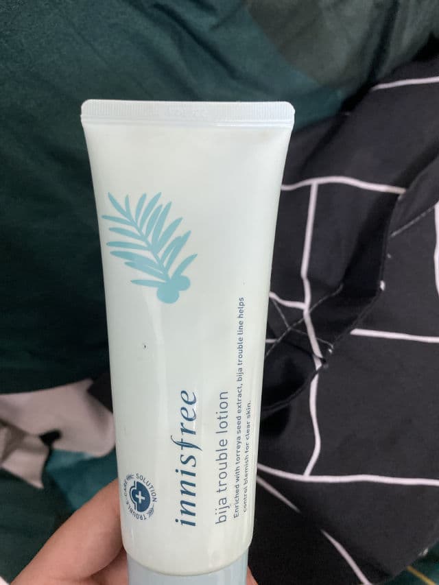 INNISFREE Bija Trouble Lotion review photo by nesaaa
