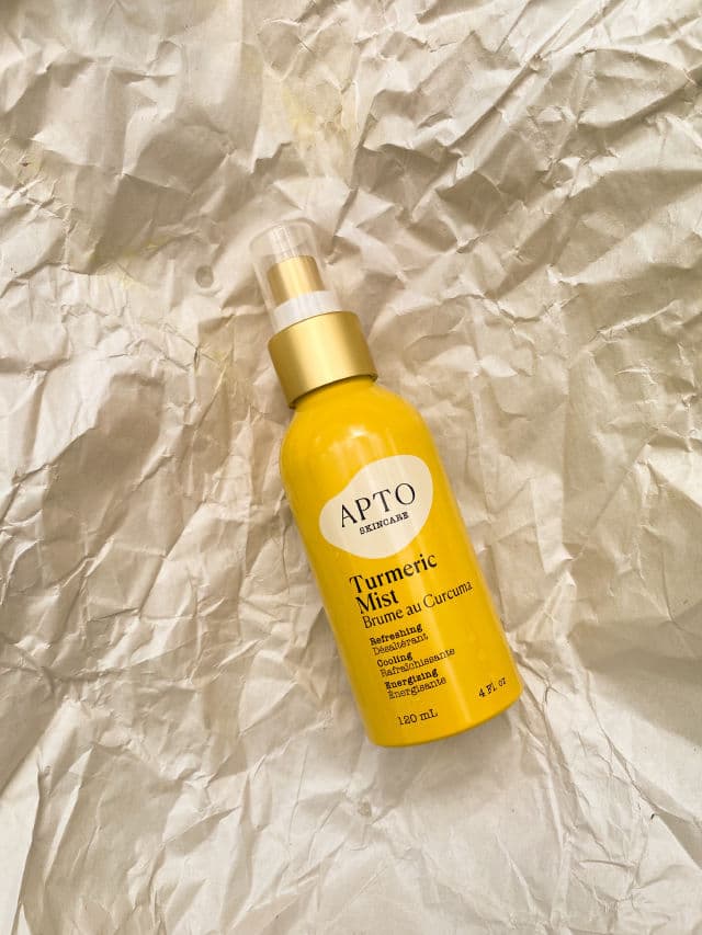 APTO Skincare Turmeric Mask review photo by meljskin 