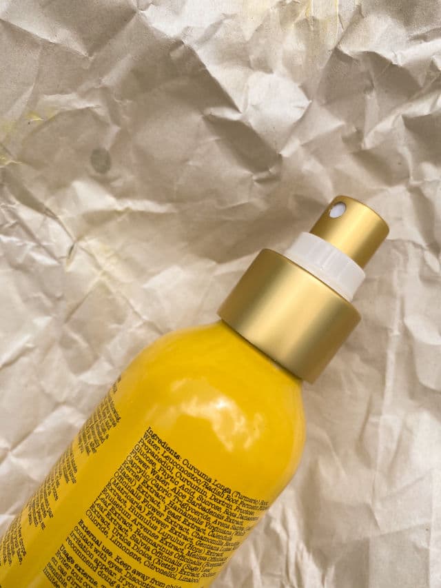 APTO Skincare Turmeric Mask review photo by meljskin 