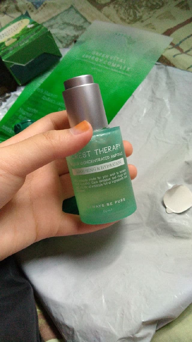 ALWAYS BE PURE Forest Therapy Repair Concentrated Ampoule review photo by sweetie