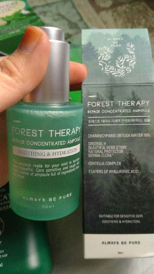 ALWAYS BE PURE Forest Therapy Repair Concentrated Ampoule review photo by sweetie