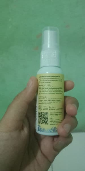 JARTE Beauty Sunscreen Spray review photo by syafaa