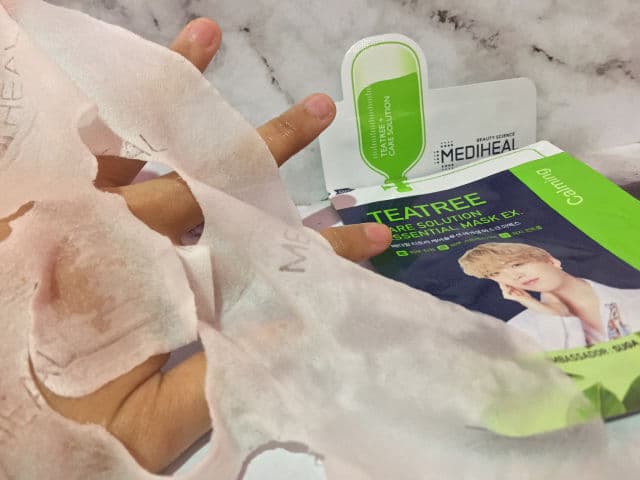 MEDIHEAL Teatree Care Solution Essential Mask review photo by syahnidaareo