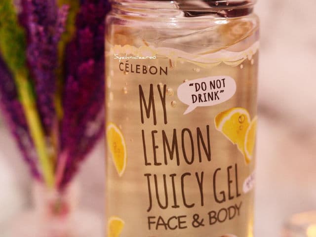 Celebon My Lemon Juicy Gel Face & Body review photo by syahnidaareo