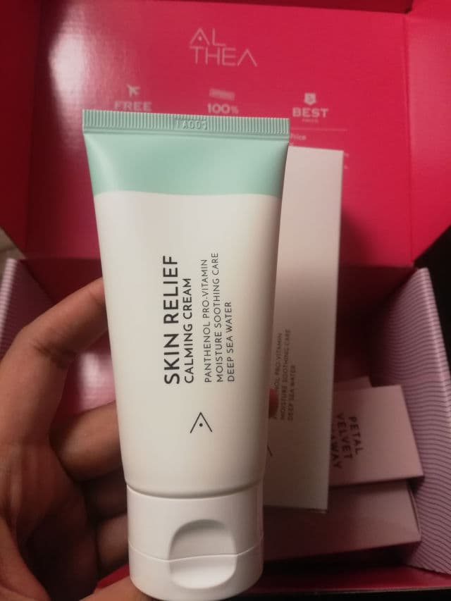 Althea Skin Relief Calming Cream review photo by sykrhbdrl
